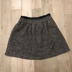 Gray Wool skirt